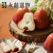 【永齡選物】黑珍珠蓮霧1.5kg±10%/盒