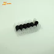 超實用口罩專用口罩鬆緊矽膠調整扣環超值組(2入裝)(黑色2入)