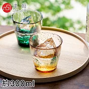 【ADERIA】日本進口津輕系列手作金彩玻璃對杯禮盒300ML