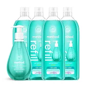 Method美則清泉洗手乳1+4補