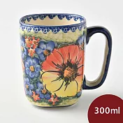 波蘭陶 古典花園系列 陶瓷馬克杯 300ml 波蘭手工製