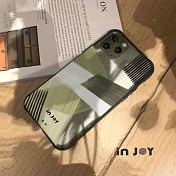 INJOYmall for iPhone 12 抹茶那堤 輕巧耐撞擊邊框手機殼