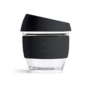 澳洲JOCO啾口玻璃隨行咖啡杯12oz|354ml-black