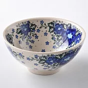 波蘭陶 青花涼夏系列 中式麵碗 15cm 波蘭手工製