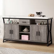 Homelike 喜家居仿石紋5尺餐櫃(2050)