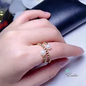 ENDRO ACC 對語珍珠戒指