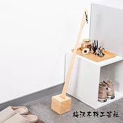 【梅澤木材工藝社】加長檜木鞋拔附座 | 鈴木太太公司貨