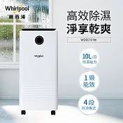 Whirlpool惠而浦 一級能效10公升除濕機 WDEE101W