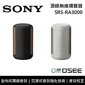 ★雙12優惠★ SONY 索尼 SRS-RA3000 頂級無線揚聲器 全向式環繞音效 藍芽喇叭 台灣公司貨 白色