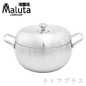 瑪露塔七層不鏽鋼漲形湯鍋(附蓋)-28cm