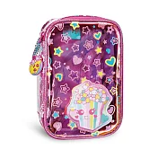 Tiger Family FunTime亮片收納包 /趣味文具包- 香甜爆米花