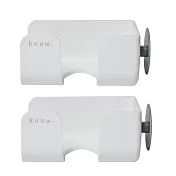 Hair Dryer.Know 無痕壁貼式吹風機架二入組