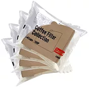 日本KANAE錐型無漂白02濾紙400枚入