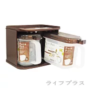 inomata置物架x1入+廚房調味專用盒-720mlx2入