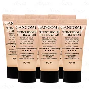 LANCOME 蘭蔻 零粉感超持久粉底 SPF38/PA+++(#PO-01)(5ml)*6(公司貨)