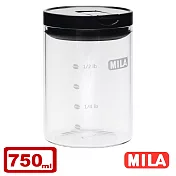 MILA 保鮮玻璃密封罐750ml