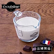 【O cuisine】耐熱玻璃調理量杯-0.25L