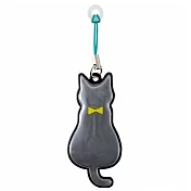日本DECOLE反光磁吸式雨傘支撐器RF-4335雨傘架(適夜晚.兒童安全/購物上下車)黑貓 黑貓