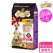 【藍帶精選】2包超值組 滋補幼母犬6.8kg(紐澳雞肉鮭魚+藍藻食譜)