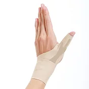 【日本Alphax】日本製 NEW醫護拇指護腕固定帶 -右手/膚S#702