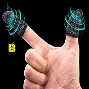 【DR.Story】手遊嚴選必備手機電競防汗止滑手機專業遊戲手套 B- 黑色