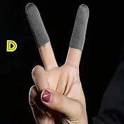 【DR.Story】手遊嚴選必備手機電競防汗止滑手機專業遊戲手套 D- 銀黑色