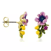 Les Nereides 童趣法郎針式耳飾-夢境繁花