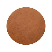 LIND DNA BULL 皮革地墊 (圓形、自然、小)