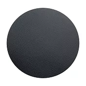 LIND DNA BULL 皮革地墊 (圓形、黑、大)