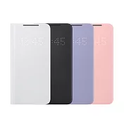 SAMSUNG Galaxy S21 5G 原廠LED皮革翻頁式皮套(臺灣公司貨) 灰色