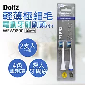 【國際牌Panasonic】輕薄極細毛牙刷刷頭(小) WEW0800 白
