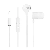 HTC MAX300 原廠 立體聲 扁線入耳式耳機 白色 (密封袋裝) 白色