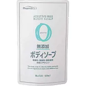 日本【 熊野油脂】 PharmaACT無添加沐浴乳 補充包450ml
