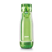 ZOKU繽紛玻璃雙層隨身瓶(475ml) 綠色