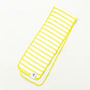 【100percent】Minus Degree Soft Sports 柔軟條紋運動毛巾 -  黃色