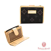 Roberto Mocali - 義大利諾貝兔12卡1照多功能短夾 黑色