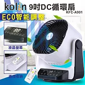 【歌林】9吋3D擺頭搖控DC循環扇(ECO智能) KFC-A901