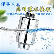 萬用濾水接頭(2入組) 2入