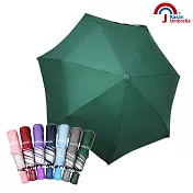 【Kasan 晴雨傘】One Touch晴雨兩用自動雨傘- 森林綠