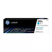 {HP} 202X /CF501X(藍)原廠藍色碳粉匣 適用:M254/M281