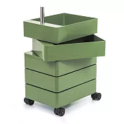 Magis 360 Container 滾輪五層置物櫃 （軍綠）