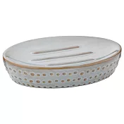 《KELA》Dots肥皂盒 | 肥皂架 香皂碟 皂盒 - 圓點灰