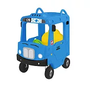 【JN.Toy代理】YAYA巴士汽車嚕嚕車(三色 藍/黃/白) 藍色