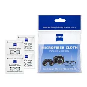 蔡司 Zeiss AntiFog Wipes 專業光學清潔防霧拭鏡紙 /50張 + 拭鏡布