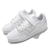 adidas 休閒鞋 Forum Low 運動 男鞋 愛迪達 基本款 簡約 舒適 穿搭 全白 FY7755 23.5cm WHITE