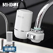 【SHCJ生活采家】廚房水龍頭碳纖維除氯過濾器(含濾心)#99428