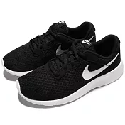 Nike 休閒鞋 Tanjun GS 復古 運動 女鞋 818381-011 23.5cm BALCK/WHITE-WHITE