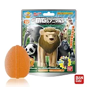 日本Bandai-BIG動物們入浴球-5入(3Y+/柑橘香味/附可愛公仔/泡澡球/沐浴球/洗澡玩具/交換禮物)