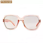 台灣製PHOTOPLY太空防爆鏡片抗藍光眼鏡1C-Q兒童眼鏡(吸40%藍光.100% UV)果凍橘 果凍橘