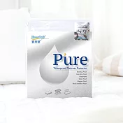 【EverSoft 寶貝墊】 pure 靜音奈米抗菌 床包式防水保潔墊 防水防蟎透氣 雙人加大180x190cm